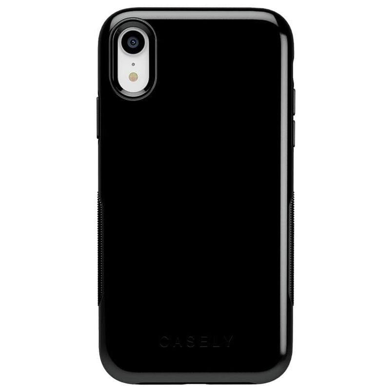 Black on Black | Ultra-Protective Bold Case iPhone Case get.casely Bold iPhone XR 
