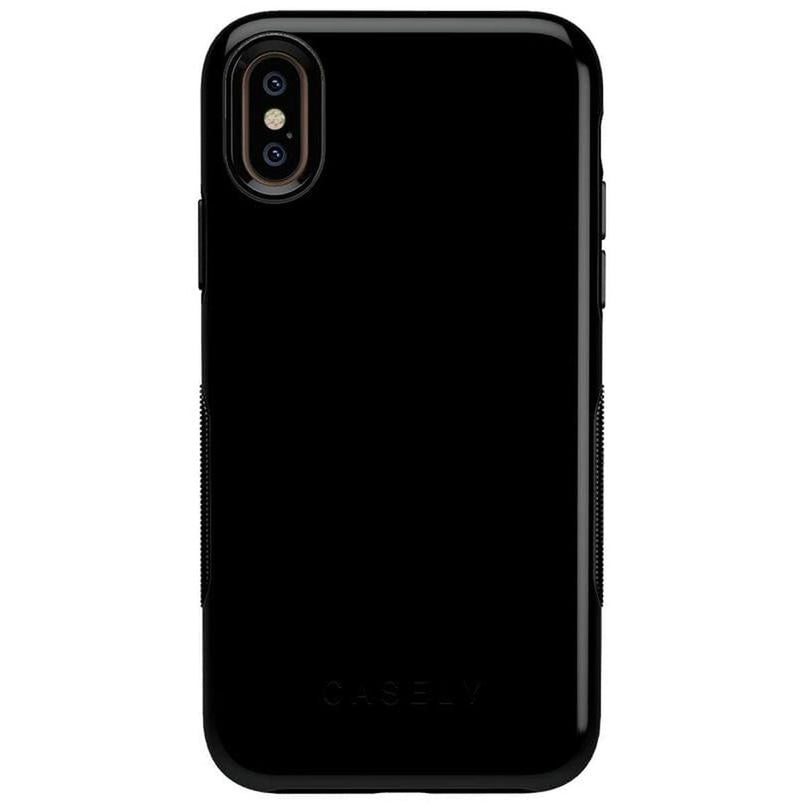 Black on Black | Ultra-Protective Bold Case iPhone Case get.casely Bold iPhone XS Max 
