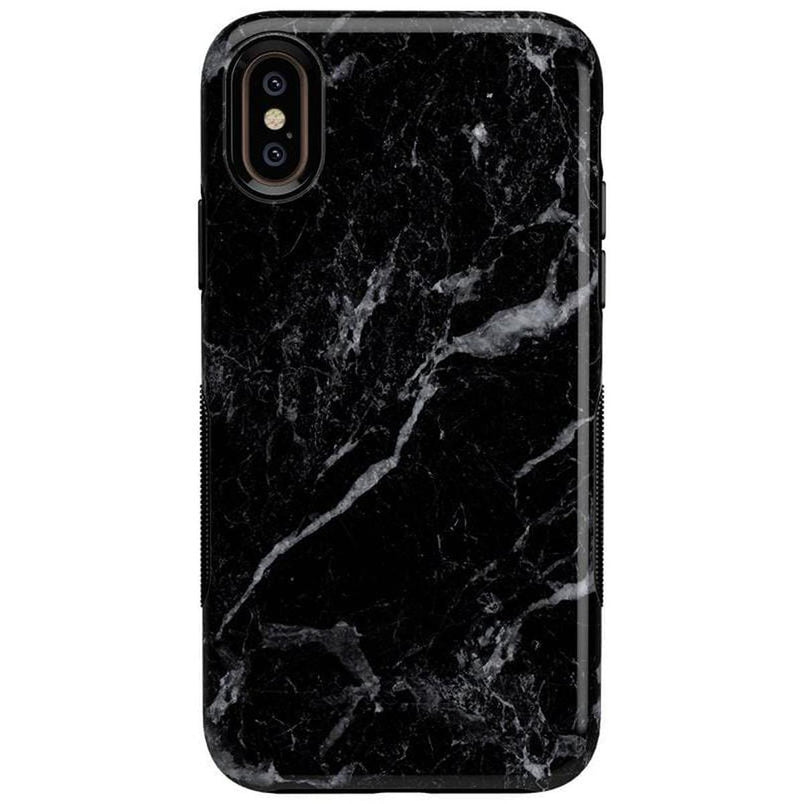 Black Pearl | Classic Black Marble Case iPhone Case get.casely Bold iPhone XS Max 