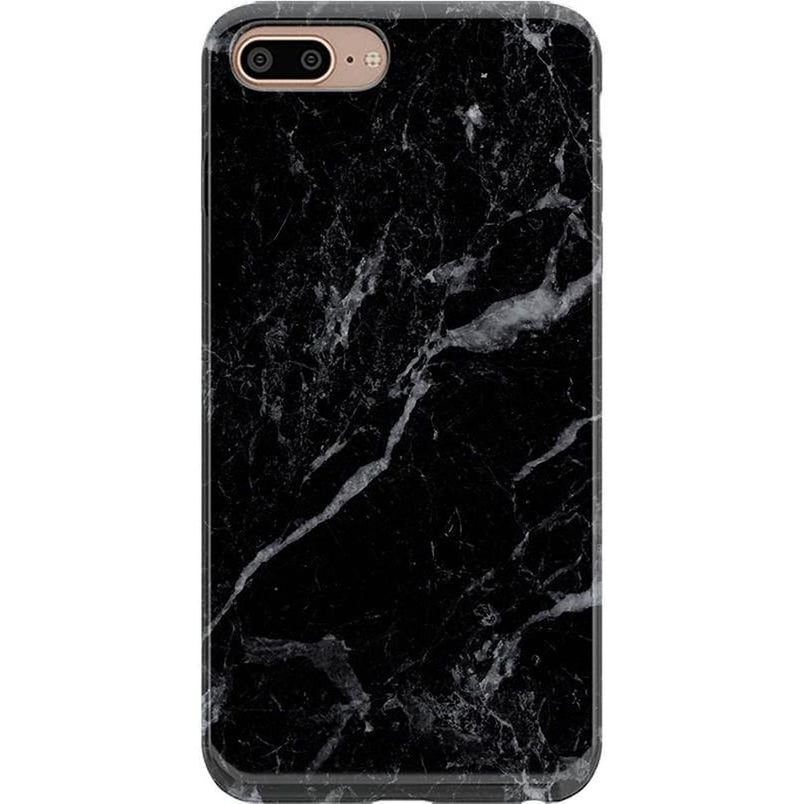Black Pearl | Classic Black Marble Case iPhone Case get.casely Classic iPhone 6/7/8 Plus