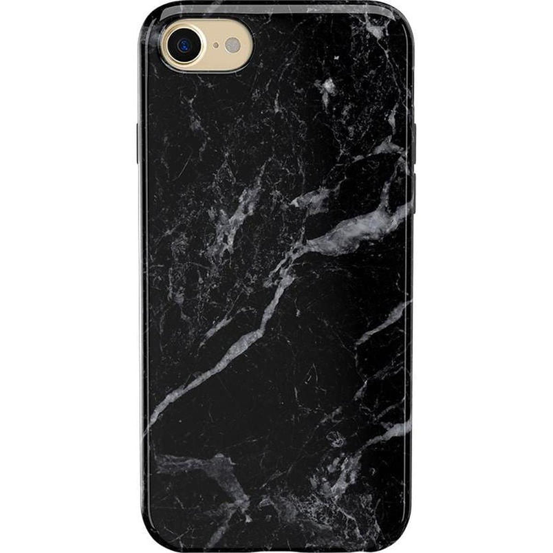 Black Pearl | Classic Black Marble Case iPhone Case get.casely Classic iPhone 6/7/8
