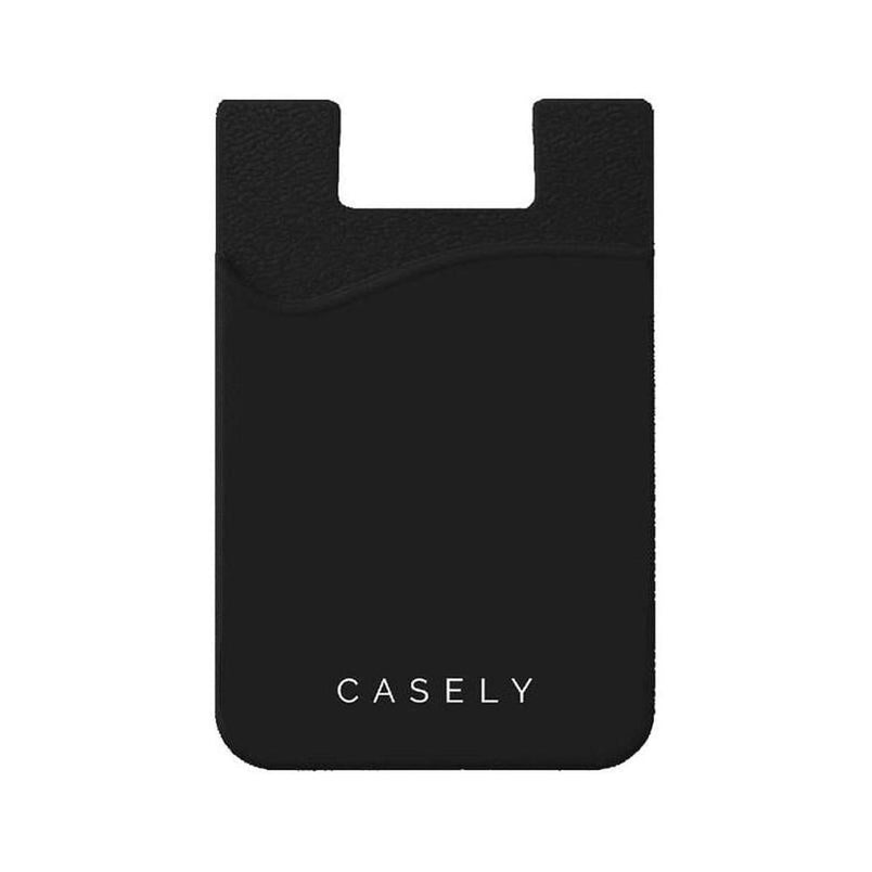 Black Silicon Wallet Wallet get.casely 