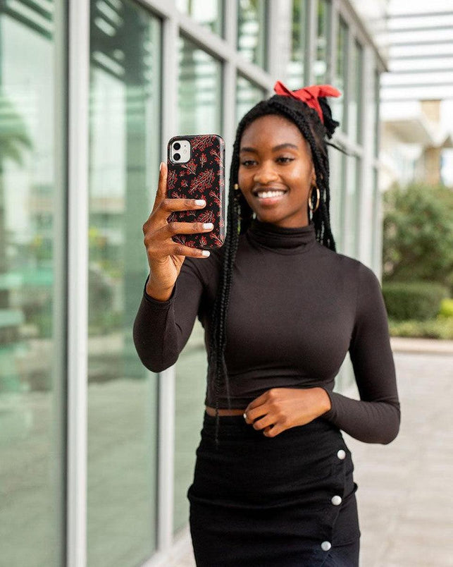 Branching Out | Festive Floral Case iPhone Case get.casely 