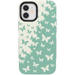 Butterfly Effect | Sage Colorblock Case iPhone Case get.casely Bold + MagSafe® iPhone 12 