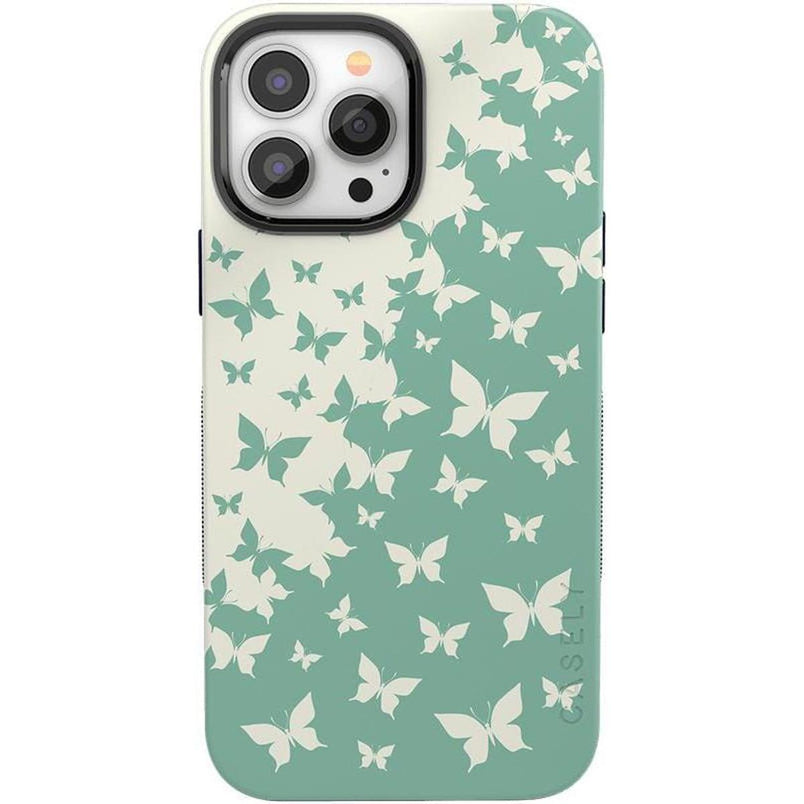 Butterfly Effect | Sage Colorblock Case iPhone Case get.casely Bold + MagSafe® iPhone 13 Pro Max 