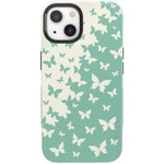 Butterfly Effect | Sage Colorblock Case iPhone Case get.casely Bold + MagSafe® iPhone 13 