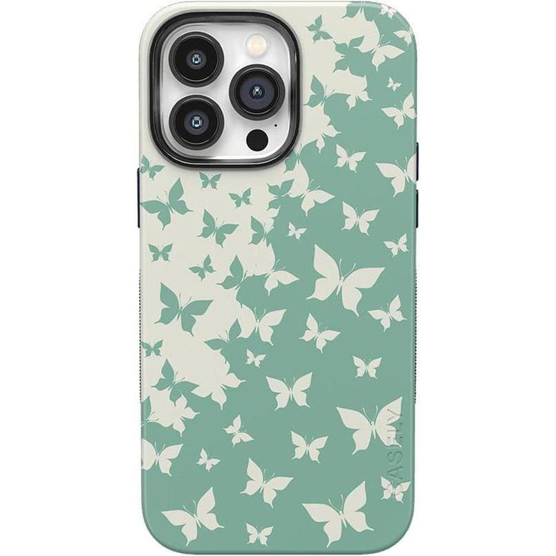 Butterfly Effect | Sage Colorblock Case iPhone Case get.casely Bold + MagSafe® iPhone 14 Pro Max 