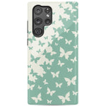 Butterfly Effect | Sage Colorblock Samsung Case Samsung Case Casetry Galaxy S22 Ultra