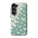 Butterfly Effect | Sage Colorblock Samsung Case Samsung Case Casetry Galaxy S23