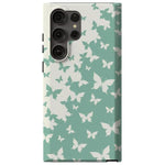 Butterfly Effect | Sage Colorblock Samsung Case Samsung Case Casetry 