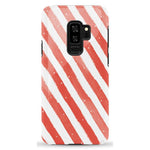 Candy Cane Lane | Peppermint Stripes Case Phone Case Casetry Essential Galaxy S9 Plus