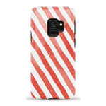 Candy Cane Lane | Peppermint Stripes Case Phone Case Casetry Essential Galaxy S9