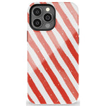 Candy Cane Lane | Peppermint Stripes Case Phone Case Casetry Essential + MagSafe® iPhone 13 Pro Max