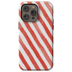 Candy Cane Lane | Peppermint Stripes Case Phone Case Casetry Essential + MagSafe® iPhone 14 Pro Max