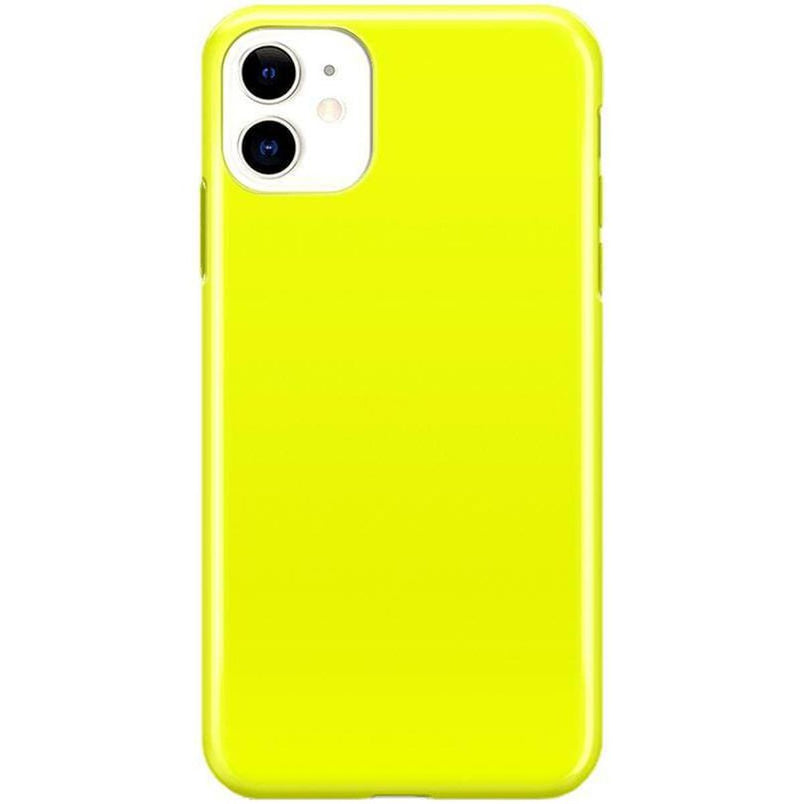 Chartreuse Days | Solid Neon Yellow Case iPhone Case get.casely Classic iPhone 11 