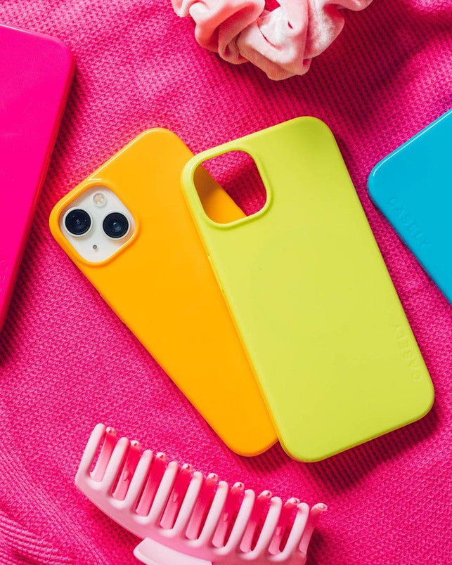 Chartreuse Days | Solid Neon Yellow Case iPhone Case get.casely 