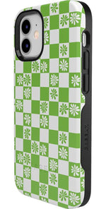 Check Mate | Daisy Checkerboard Floral Case iPhone Case get.casely 