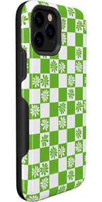 Check Mate | Daisy Checkerboard Floral Case iPhone Case get.casely 