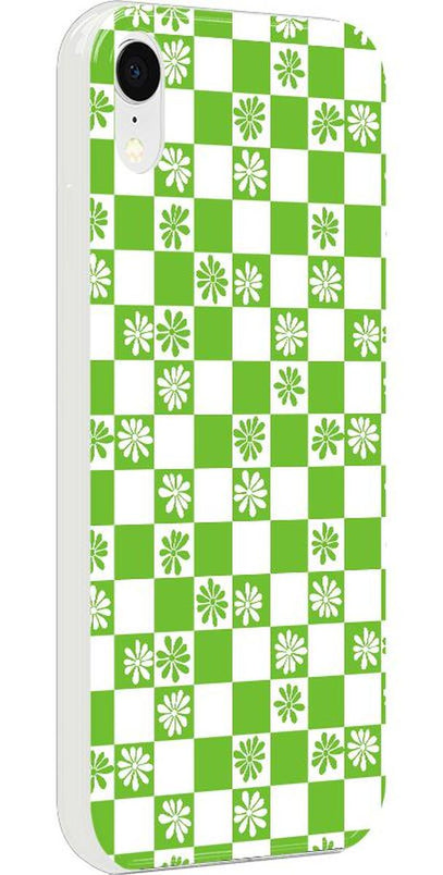 Check Mate | Daisy Checkerboard Floral Case iPhone Case get.casely 
