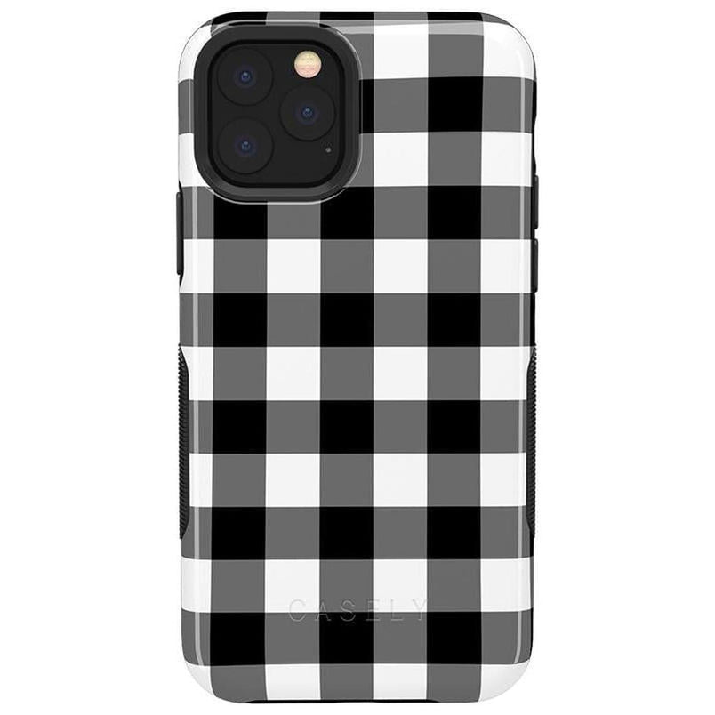Check Me Out | Checkerboard Case iPhone Case get.casely Bold iPhone 11 Pro