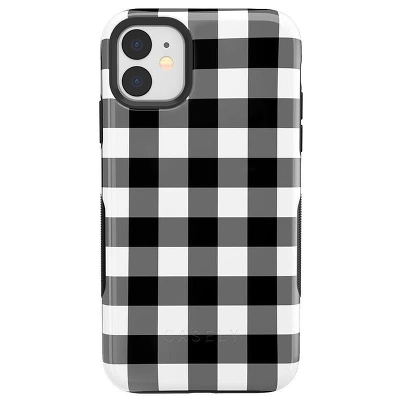 Check Me Out | Checkerboard Case iPhone Case get.casely Bold iPhone 11