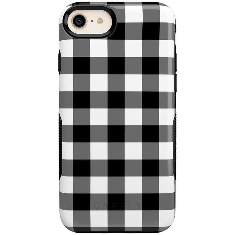 Check Me Out | Checkerboard Case iPhone Case get.casely Bold iPhone 6/7/8