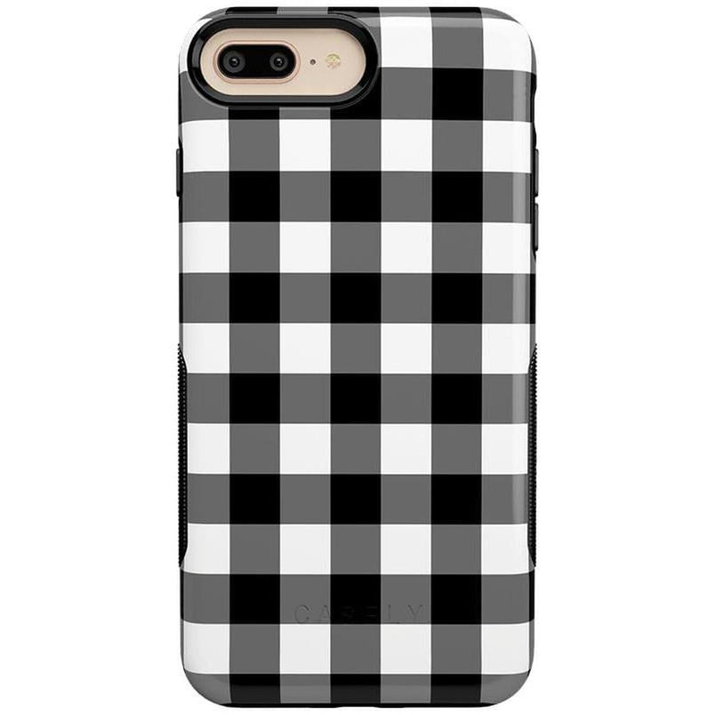 Check Me Out | Checkerboard Case iPhone Case get.casely Bold iPhone 6/7/8 Plus