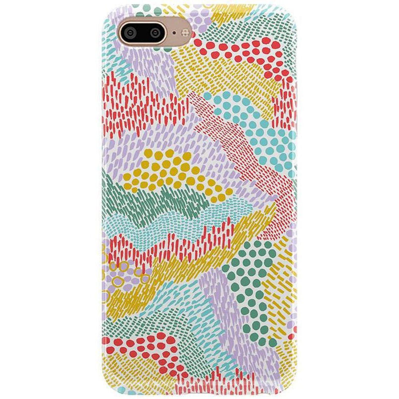 Color Me Happy | Pattern Colorblock Case iPhone Case get.casely Classic iPhone 6/7/8 Plus