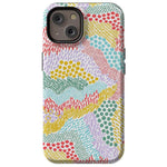 Color Me Happy | Pattern Colorblock Case iPhone Case get.casely Essential + MagSafe® iPhone 14 