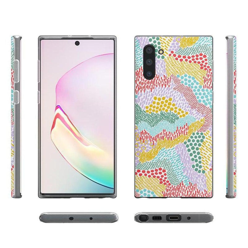 Color Me Happy | Pattern Colorblock Samsung Case Samsung Case get.casely 