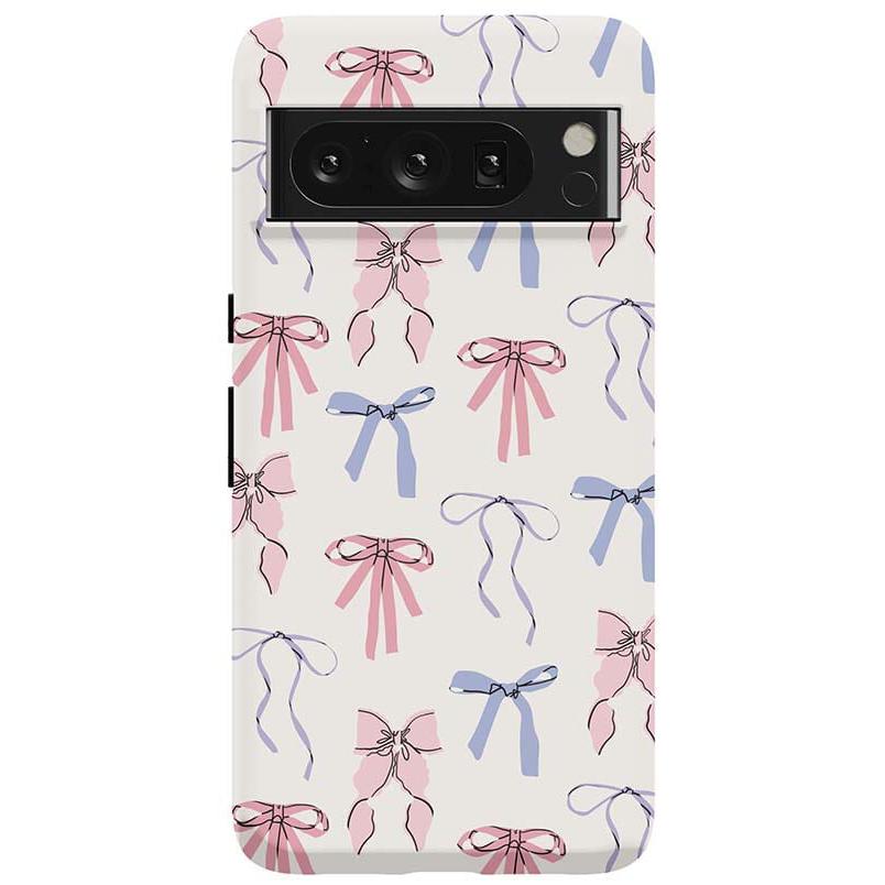 The Valentine's Collection | Pastel Bows Case Phone Case Casetry Essential Google Pixel 7