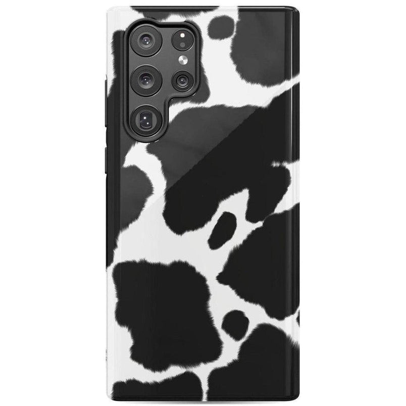 Current MOOd | Cow Print Samsung Case Samsung Case Casetry Galaxy S22 Ultra