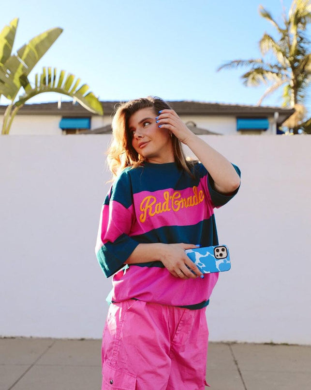 Current MOOd | Light Blue Cow Print Case iPhone Case get.casely 