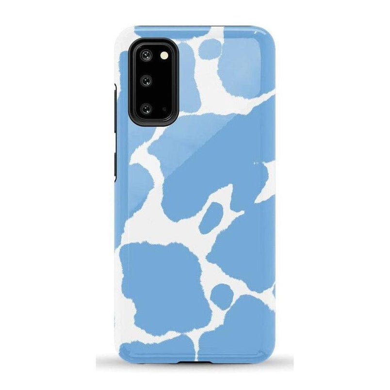 Current MOOd | Light Blue Cow Print Samsung Case Samsung Case Casetry Galaxy S20