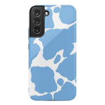 Current MOOd | Light Blue Cow Print Samsung Case Samsung Case Casetry Galaxy S22 Plus