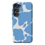 Current MOOd | Light Blue Cow Print Samsung Case Samsung Case Casetry Galaxy S23 Ultra