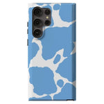 Current MOOd | Light Blue Cow Print Samsung Case Samsung Case Casetry Galaxy S22