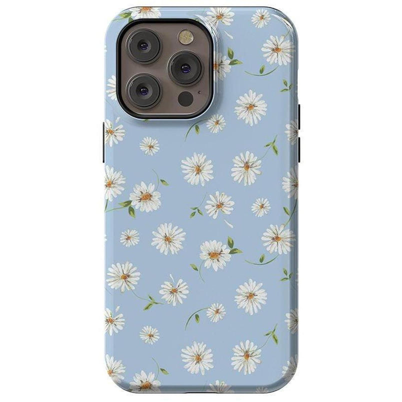 Daisy Daydream | Baby Blue Floral Case iPhone Case get.casely Essential + MagSafe® iPhone 14 Pro Max