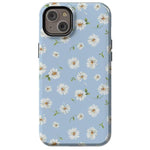 Daisy Daydream | Baby Blue Floral Case iPhone Case get.casely Essential + MagSafe® iPhone 14 Plus