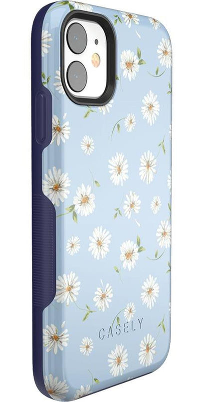 Daisy Daydream | Baby Blue Floral Case iPhone Case get.casely