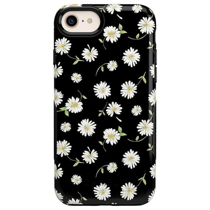 Daisy Daydream | Black Floral Case iPhone Case get.casely Bold iPhone 6/7/8 