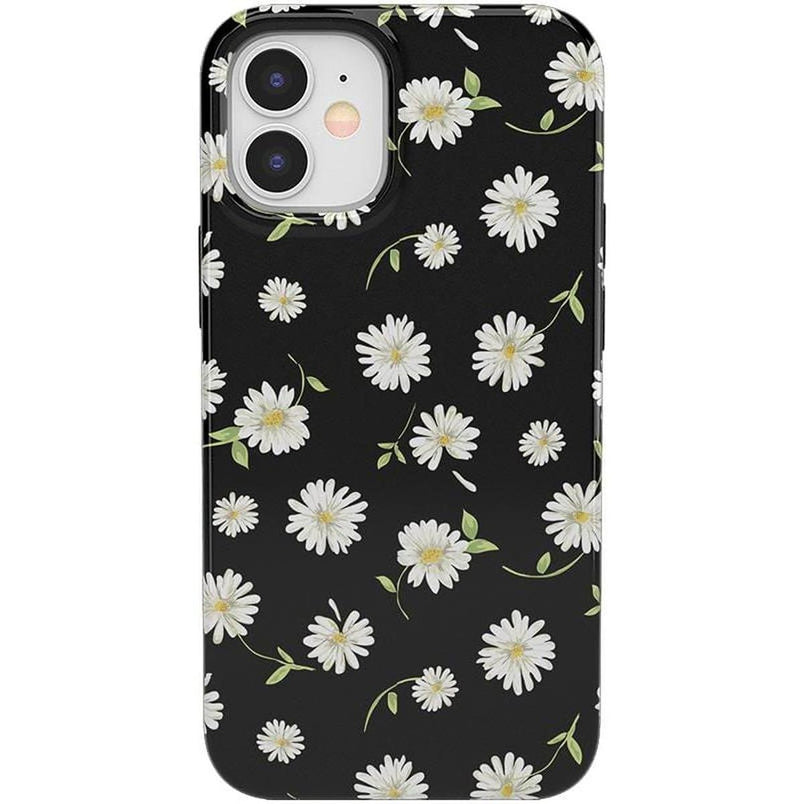 Daisy Daydream | Black Floral Case iPhone Case get.casely Classic iPhone 12 Mini 