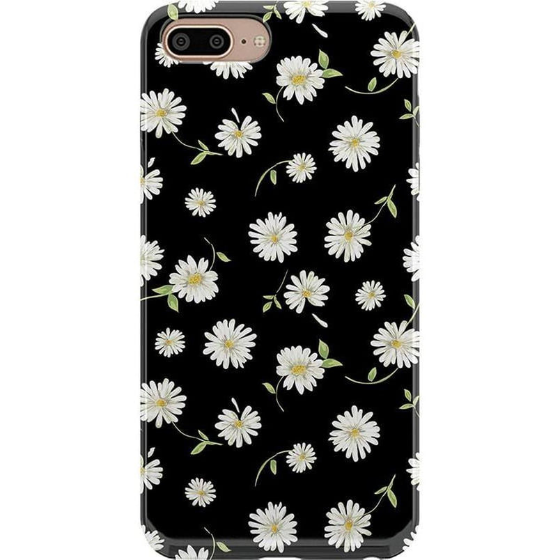 Daisy Daydream | Black Floral Case iPhone Case get.casely Classic iPhone 6/7/8 Plus 