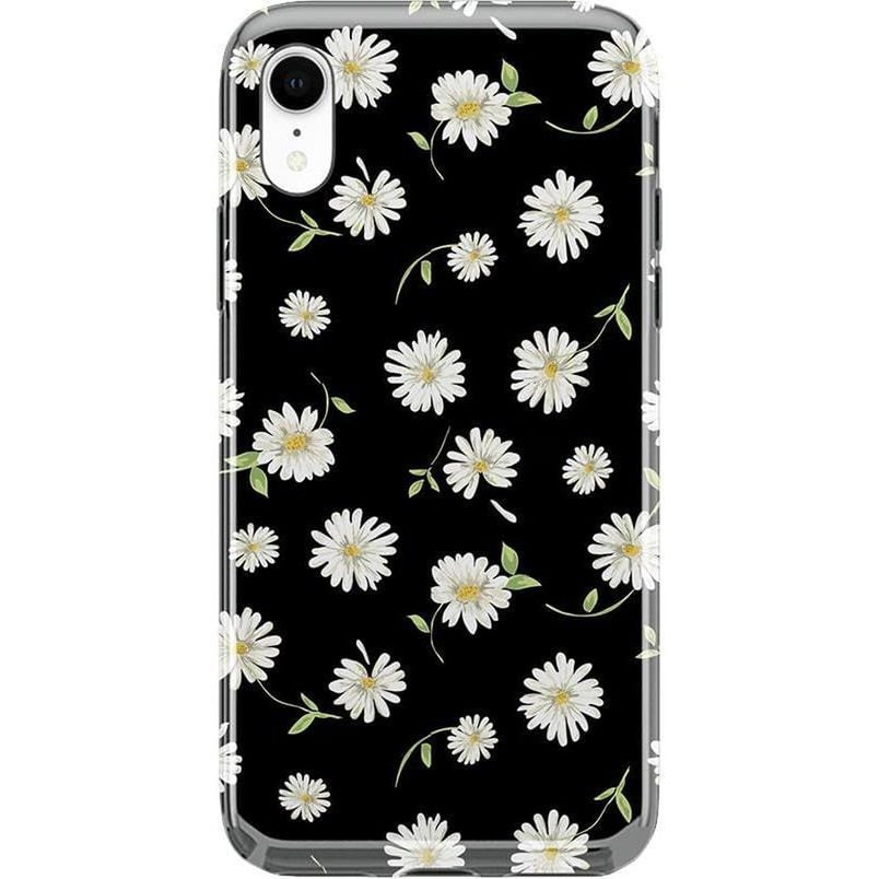 Daisy Daydream | Black Floral Case iPhone Case get.casely Classic iPhone XR 