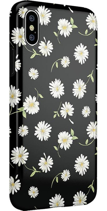 Daisy Daydream | Black Floral Case iPhone Case get.casely 