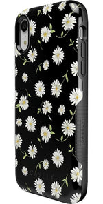 Daisy Daydream | Black Floral Case iPhone Case get.casely 
