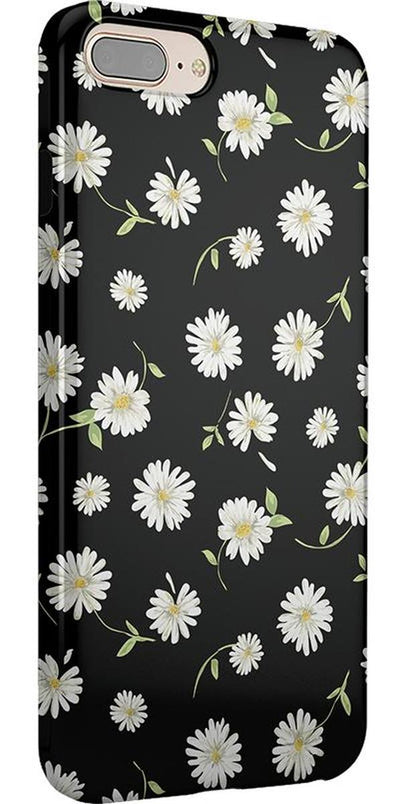 Daisy Daydream | Black Floral Case iPhone Case get.casely 