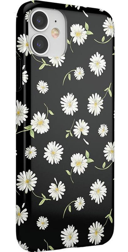 Daisy Daydream | Black Floral Case iPhone Case get.casely 