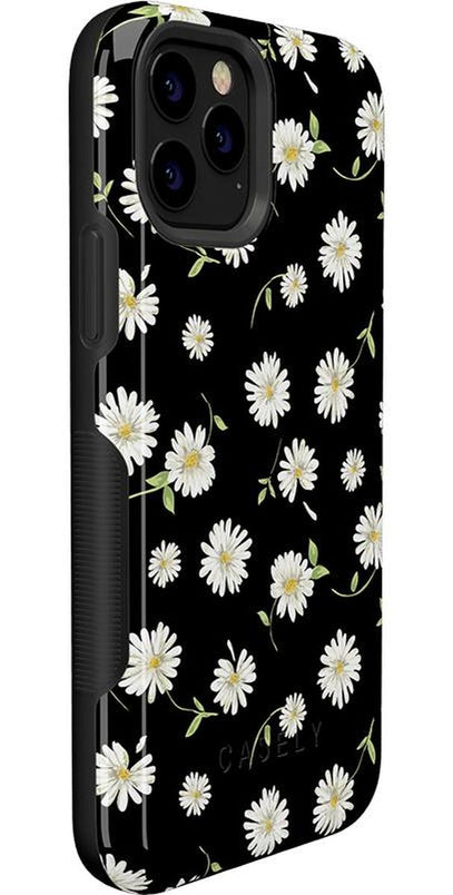 Daisy Daydream | Black Floral Case iPhone Case get.casely 