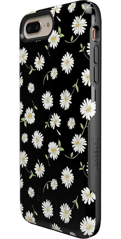Daisy Daydream | Black Floral Case iPhone Case get.casely 